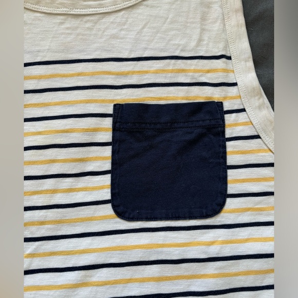 Brooks Brothers Men’s Red Fleece Tank Top. Size small. 100% Cotton - Picture 3 of 6